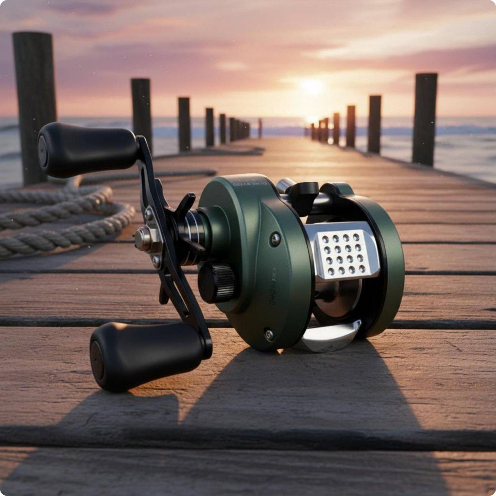 High Drag Fishing Reel Metal F - Outdoor Hunting Gear Store recension och pris