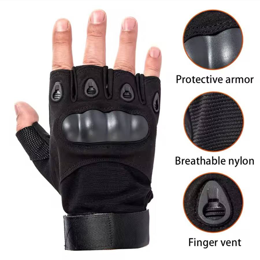 Half Finger Tactical Gloves Ou - Outdoor Hunting Names recension och pris