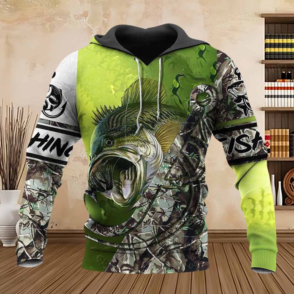 Wild Fishing Print 3D Casual H - Wildman Hunting & Outdoor Polokwane Photos recension och pris